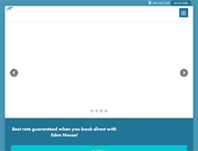 Tablet Screenshot of edenhouse.com